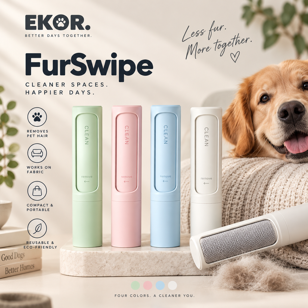 The FurSwipe™ Reusable Pet Hair Remover